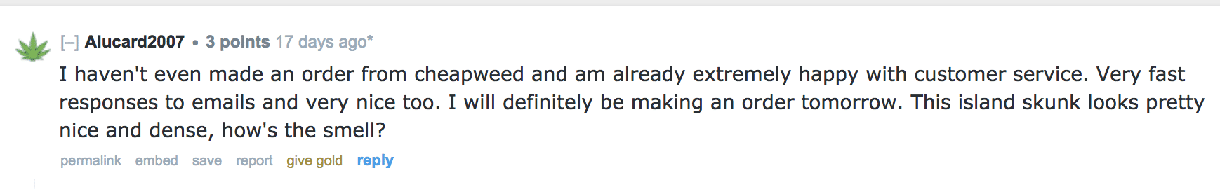 Cheapweed ca Reviews