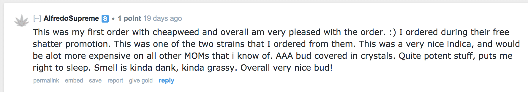 Cheapweed ca Reviews