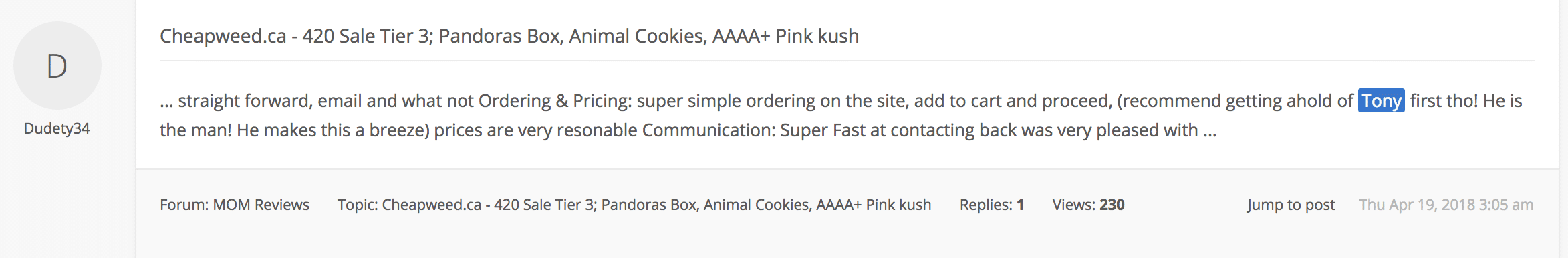 Cheapweed ca Reviews