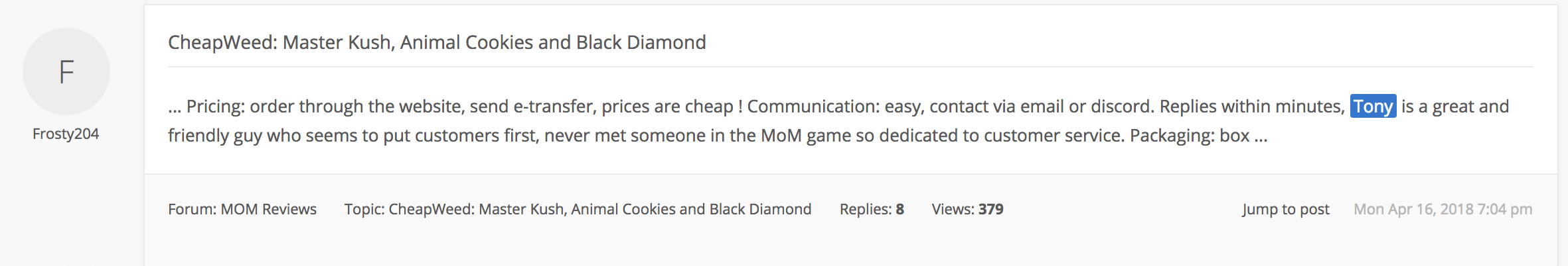 Cheapweed ca Reviews