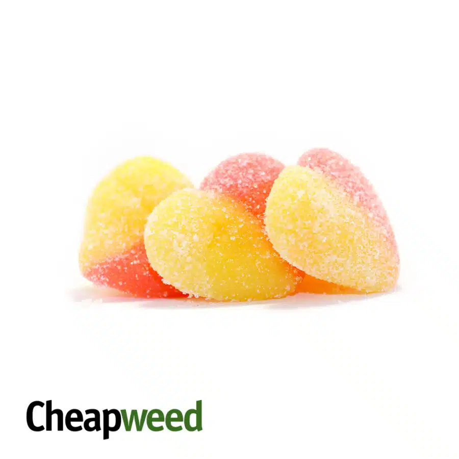 Edibles - Peach Hearts (150mg)